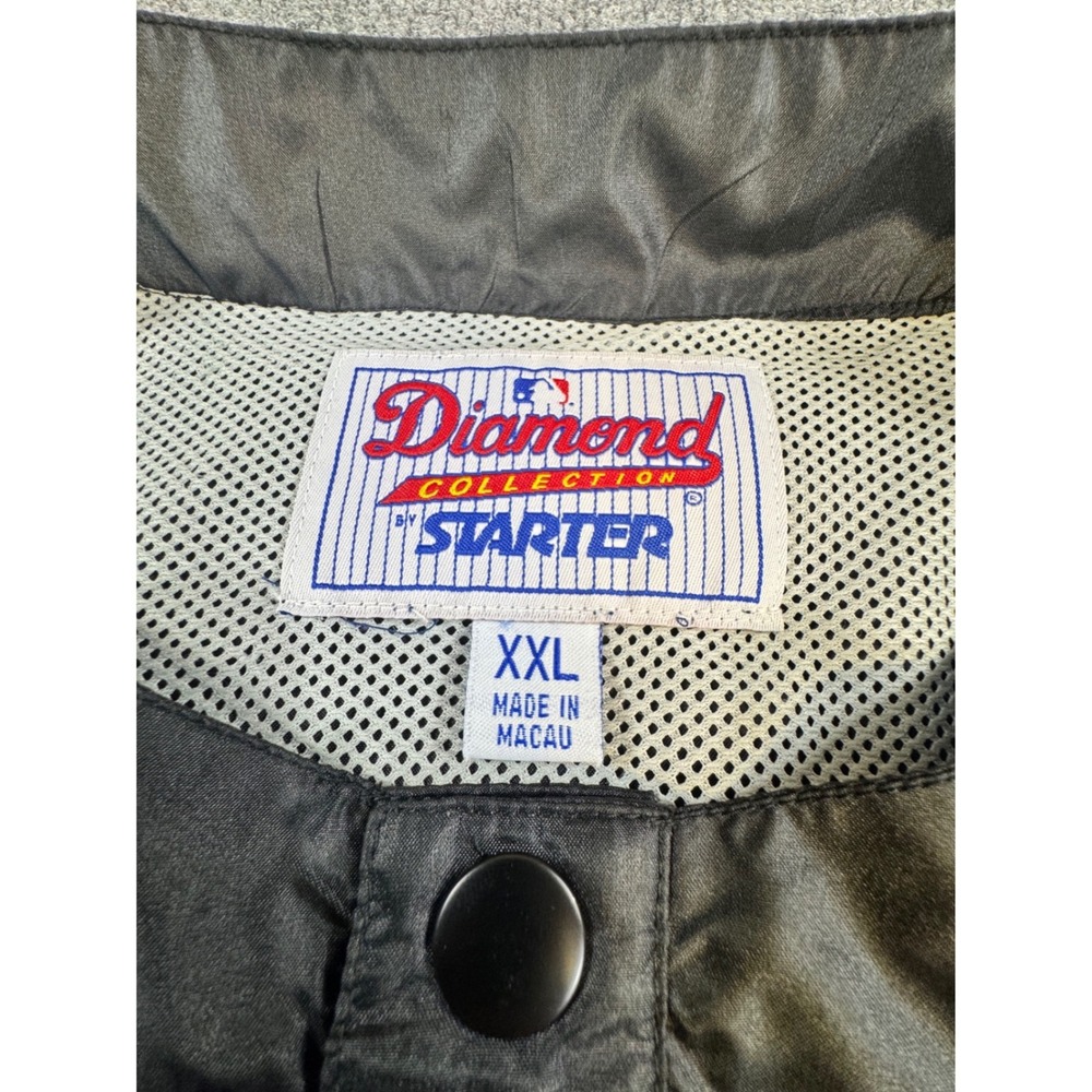 #90 Vintage Colorado Rockies Starter Pullover Jacket XXL Diamond Collection MLB‎ - Picture 7 of 8